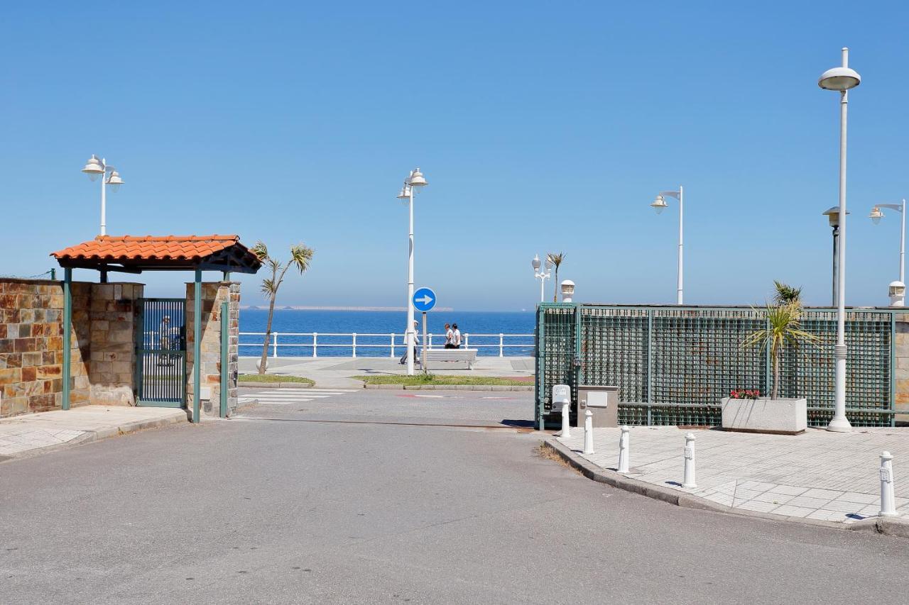 158A Triplex Rinconin Con Piscina Villa Gijon Exterior photo